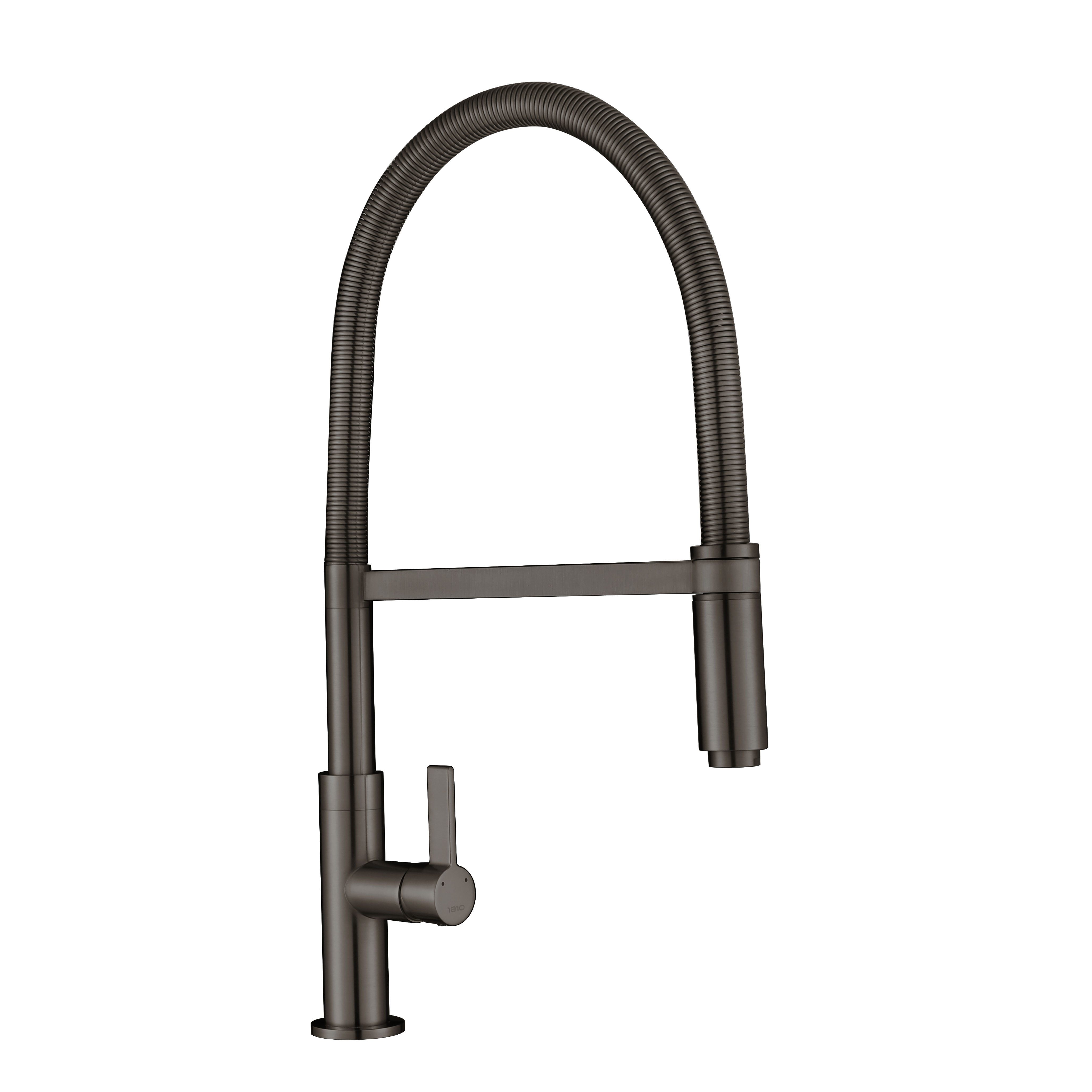 Gun Metal Spirale Spring Kitchen Taps