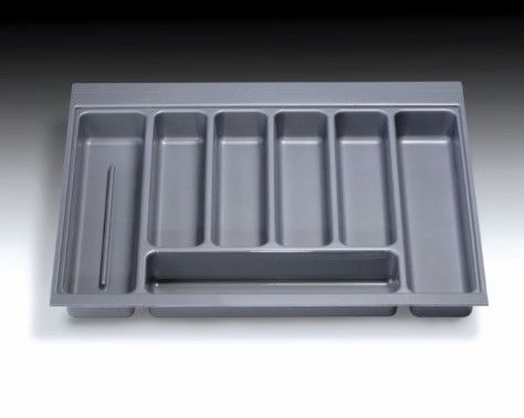 Blum Tandem cutlery tray, W 400mm D 422mm  plastic, grey BTPCI400GY 