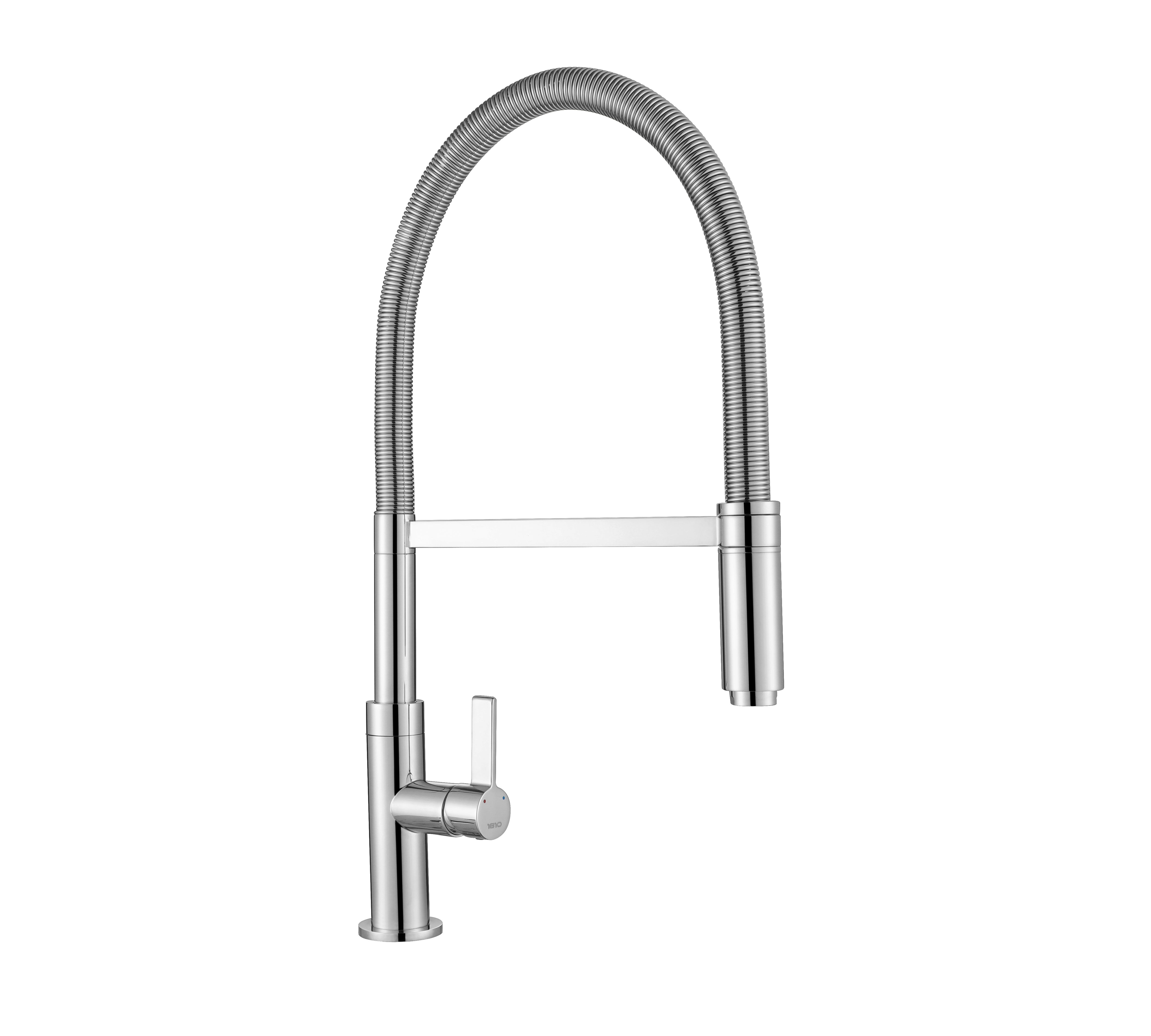 Chrome Spirale Spring Kitchen Taps