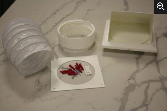 Ducting Kit B, 125mm x 1m 