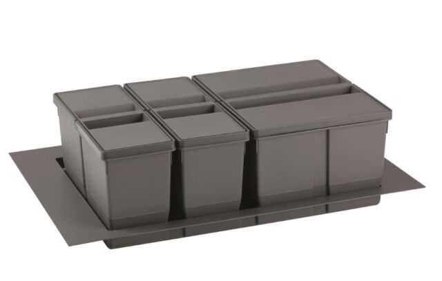 Kitchen Internal Bins for a 800mm wide drawer unit