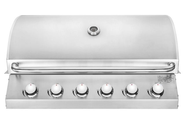 Built-in Gas grill with 6 burners