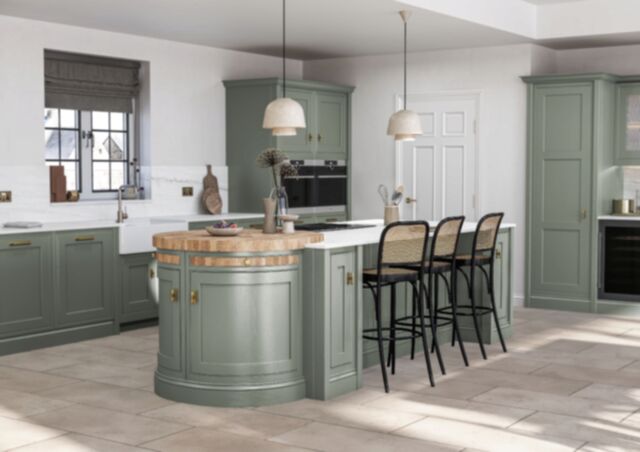 Clarendon Paint to Order In-frame Kitchen - Second Nature Kitchens
