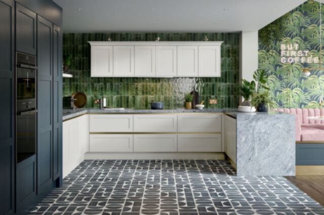 Crathorne Dove Grey True Handleless - Second Nature Kitchens