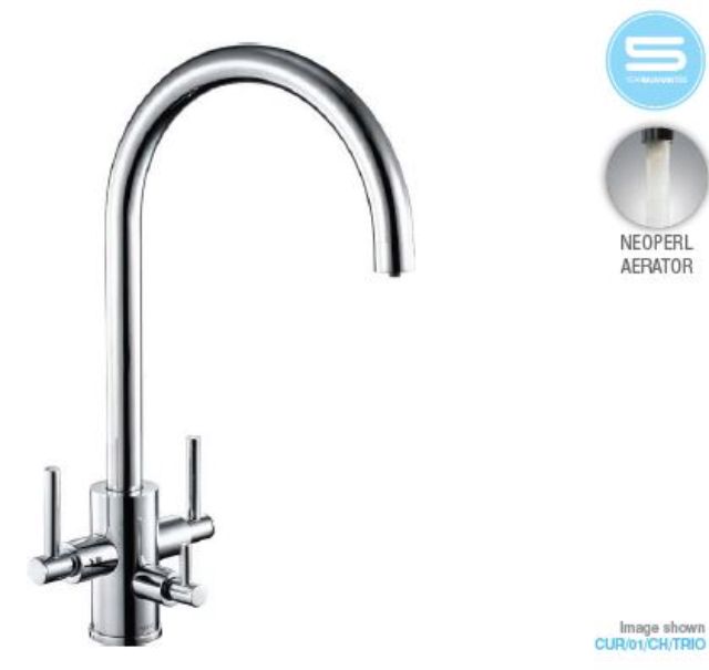 Curvato Trio Water Filter Taps