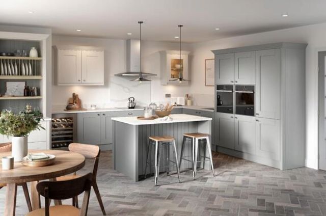 Milbourne Dove Grey - Second Nature Kitchens