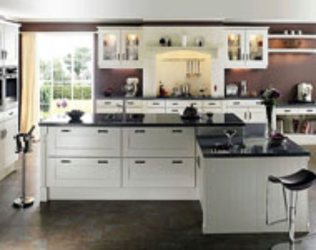 Gresham - Ivory Kitchen Door