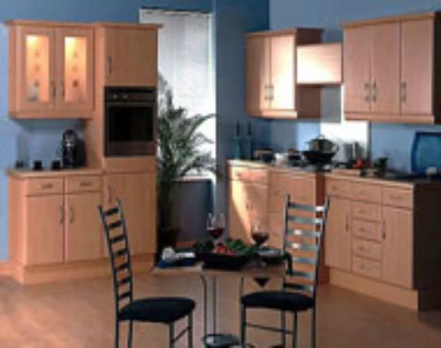 Hapton - Beech Kitchen Doors