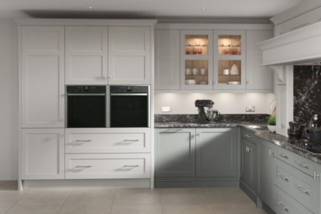 Hunton Dust Grey True Handleless - Second Nature Kitchens