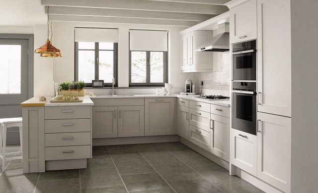 Mornington Shaker Partridge Grey - Second Nature Kitchens