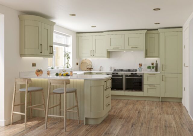 Milbourne Sage - Second Nature Kitchens