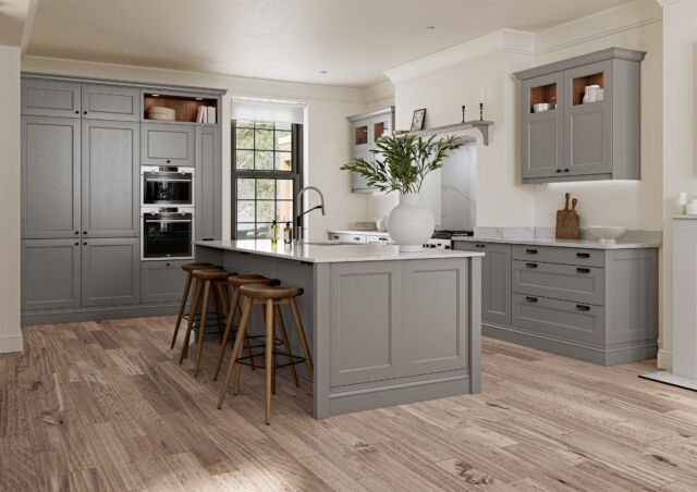 Mornington Beaded Dust Grey - Second Nature Kitchens