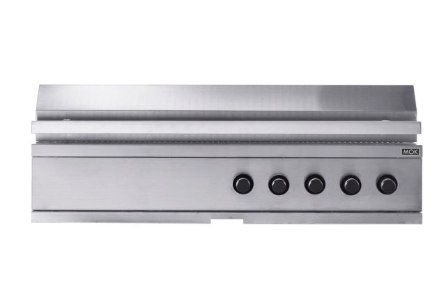 Nordic Line - Integrated gas grill (5 burners) - Stainless