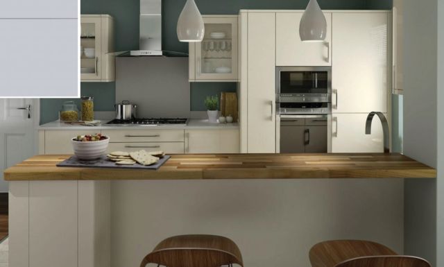 Porter Gloss Dove Grey - Second Nature Kitchens