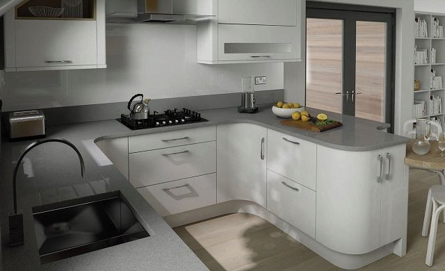 Porter Gloss White - Second Nature Kitchens