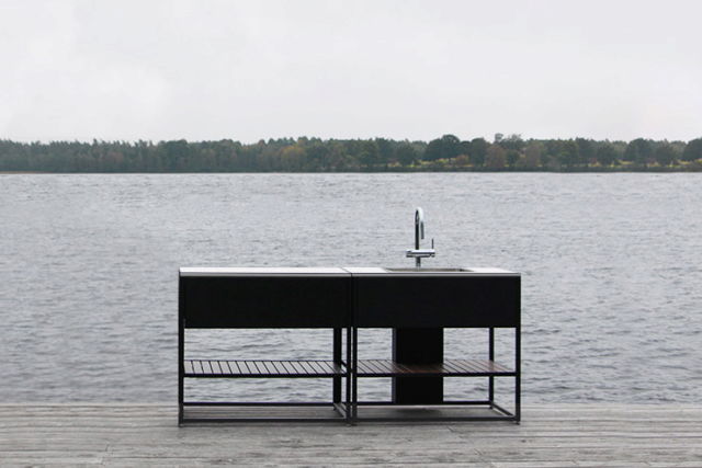 Skeldervik - Free-standing outdoor kitchen - Svanshall