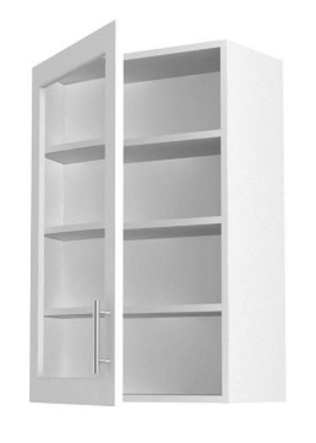 900mm High Glass Wall Unit 