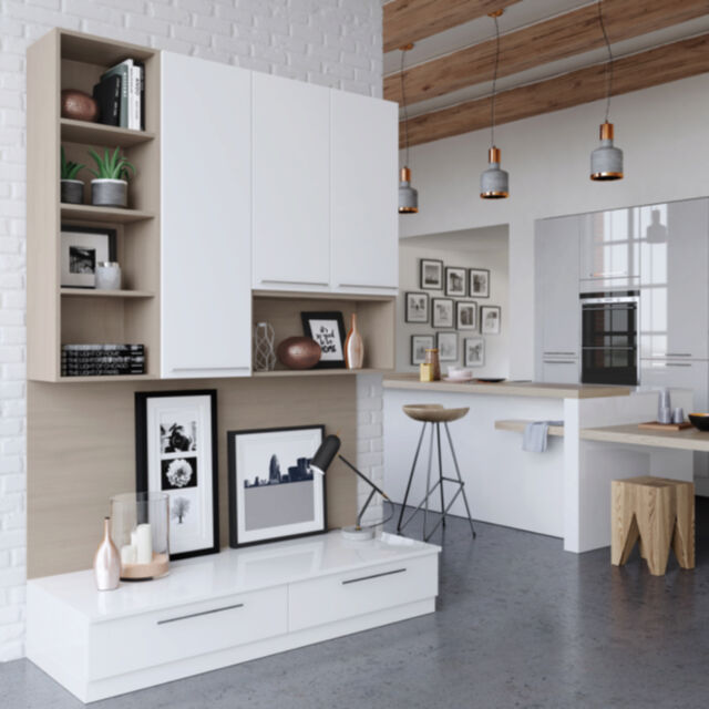 Zola Gloss White - Kitchen Stori