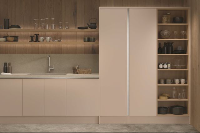 Zola Matt Cashmere True Handleless - Kitchen Stori 