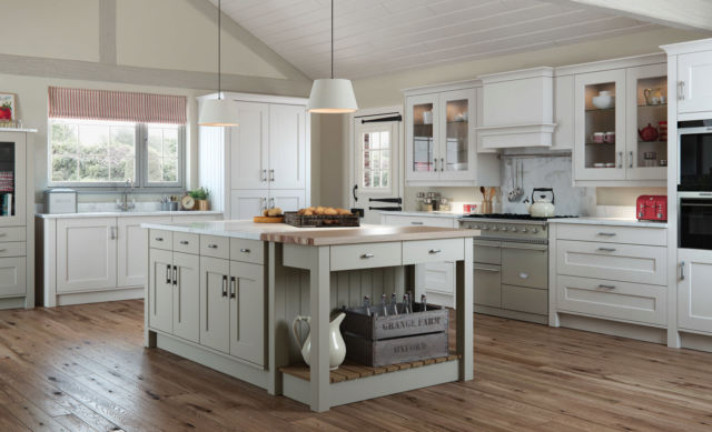 Florence Light Grey - Kitchens Stori 