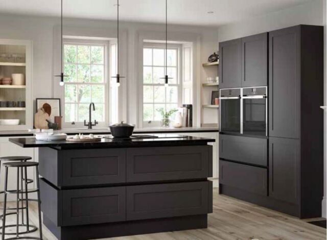 Hunton Paint to Order True Handleless - Second Nature Kitchens