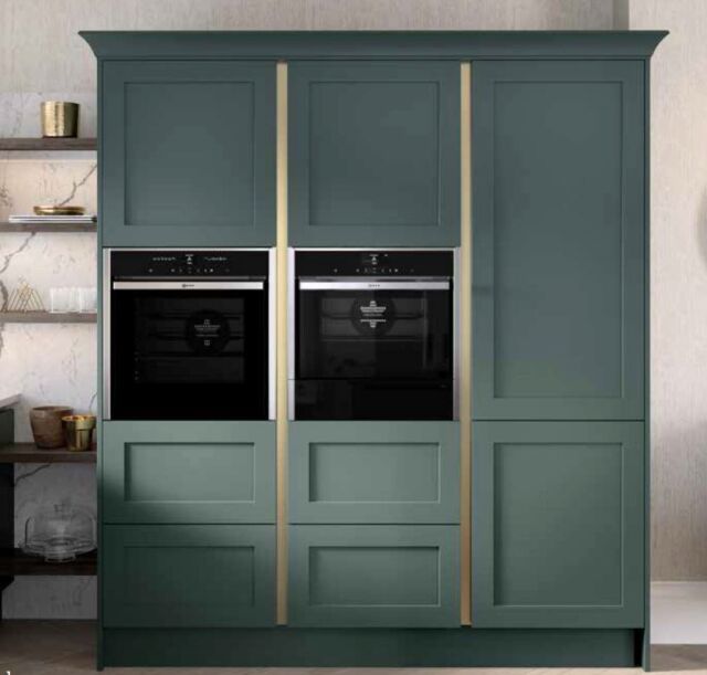 Hunton Regiment True Handleless - Second Nature Kitchens