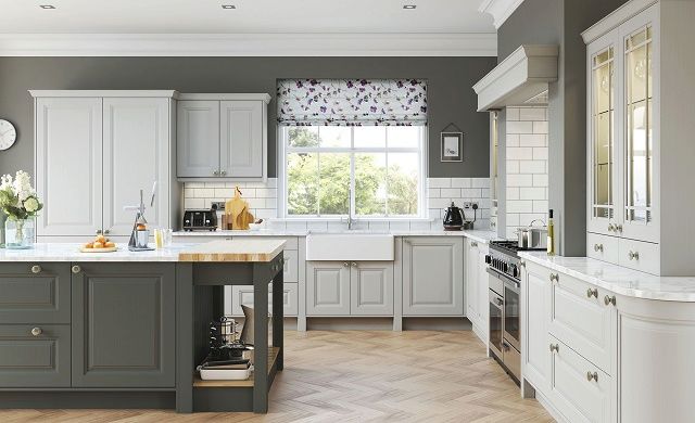 Jefferson Painted Light Grey - Kitchen Stori