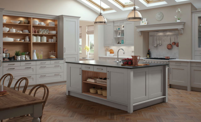 Georgia Light Grey - Kitchens Stori