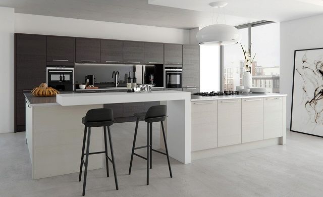 Tavola Oak Stained Oak Hacienda Black - Kitchen Stori