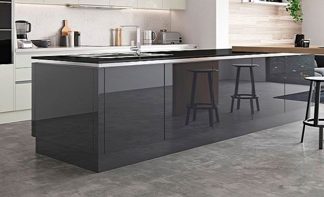 Black Handleless Kitchens