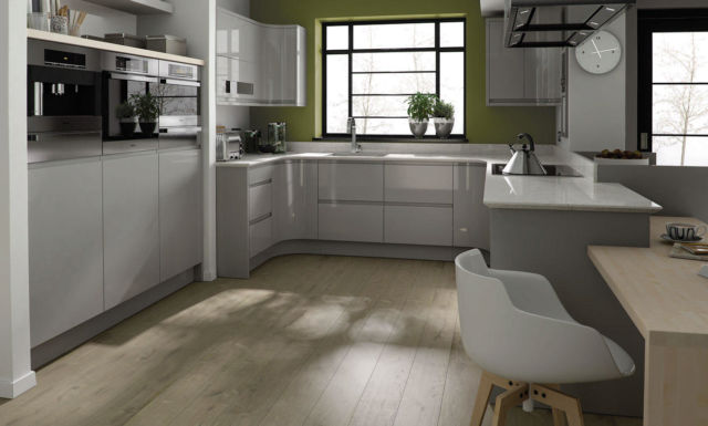 Remo Gloss Handleless - Second Nature Kitchens
