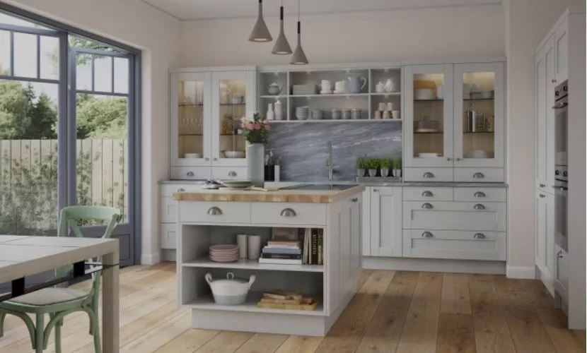 Kensington Light Grey - Kitchens Stori Kensington Light Grey - Kitchens Stori