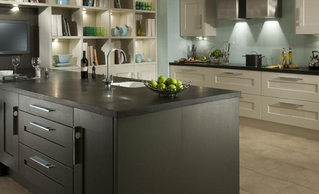 Tavola Oak Stained Anthracite - Kitchen Stori 