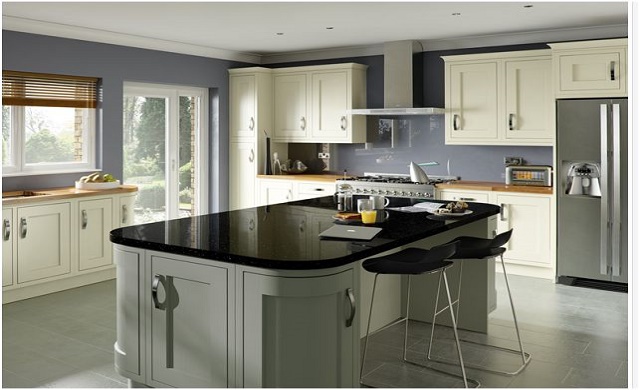 Baystone In-framed Painted Kitchen - Multiwood