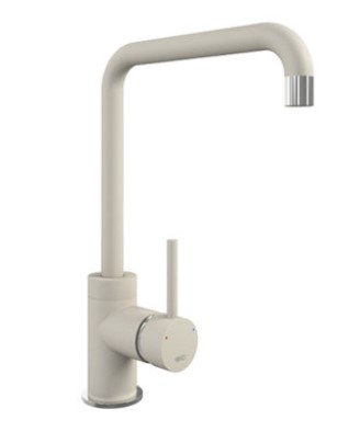 Champagne Purquartz Cascata Square Spout Kitchen Taps