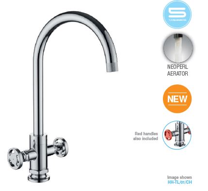Henry Holt Twin Lever Taps