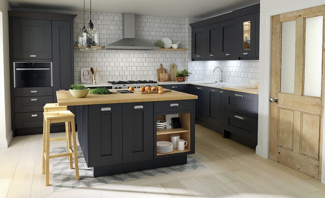 Milbourne Collection Charcoal - Second Nature Kitchens
