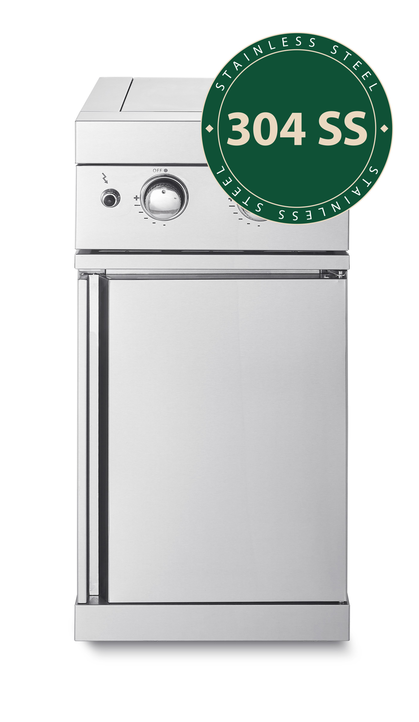 Module with double side burner