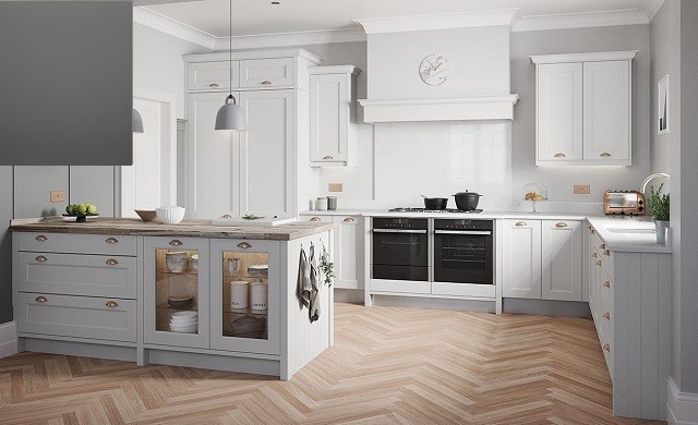 Mornington Shaker Dust Grey - Second Nature Kitchens