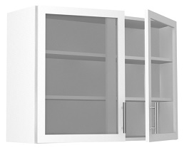 720 x 800mm Double Glass Wall Unit