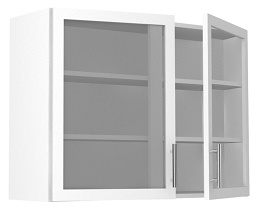 720 x 800mm Double Glass Wall Unit