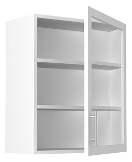 720 x 500mm Single Glass Wall Unit