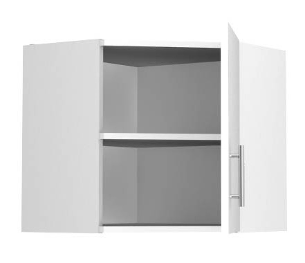 600 x 600mm Diagonal Corner Wall Unit 575mm High