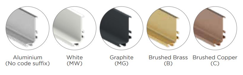 True Handleless Rail Profiles