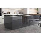 Zola Gloss Graphite True Handleless - Kitchen Stori - view 2