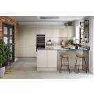 Second Nature Remo Collection High Gloss Taupe Grey Handleless - view 1