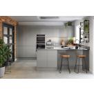 Second Nature / PWS Remo Matt Silver Grey Handleless - view 1