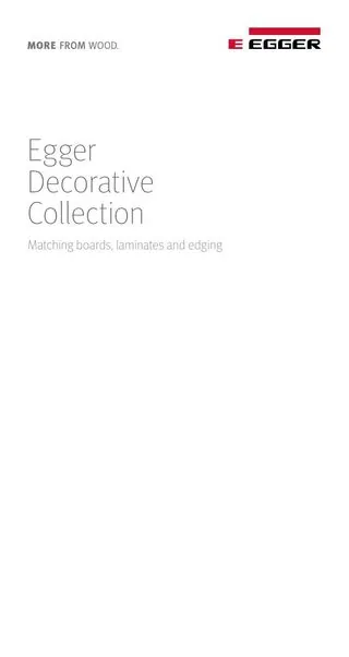 Carcase colour options brochure cover