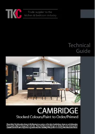 TKC technical guides brochure cover