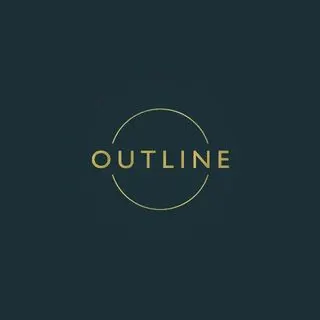 Outline integrated handles brochure cover